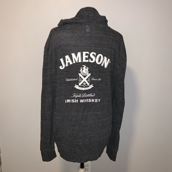 Jameson Tops - Jameson Whiskey hoodie, grey, Sz XL
